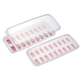 2 Ice cube maker with lid »Luna« | قالب یخ (2 عدد) وست مارک