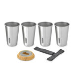 ست لیوان استیل ضد زنگ | Stainless Steel Cup Set - Image 5