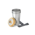 ست لیوان استیل ضد زنگ | Stainless Steel Cup Set - Image 6