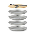 ست صفحات استیل ضد زنگ | Stainless Steel Plate Set - Image 8