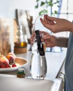 بطری سفری شیشه‌ای یو گود | Eau Good Glass 650ml - Ocean - Image 3