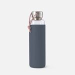 بطری آب شیشه‌ای | Glass Water Bottle - Slate