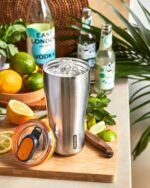 تامبلر سفری عایق‌دار | Insulated Travel Tumbler 600ml - Orange - Image 3