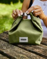 کیف غذای عایق‌دار | Insulated Lunch Bag 6.7L - Black - Image 6