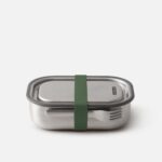 ظرف غذای استیل ضد زنگ سایز بزرگ | Stainless Steel Lunch Box Large 1L - Olive